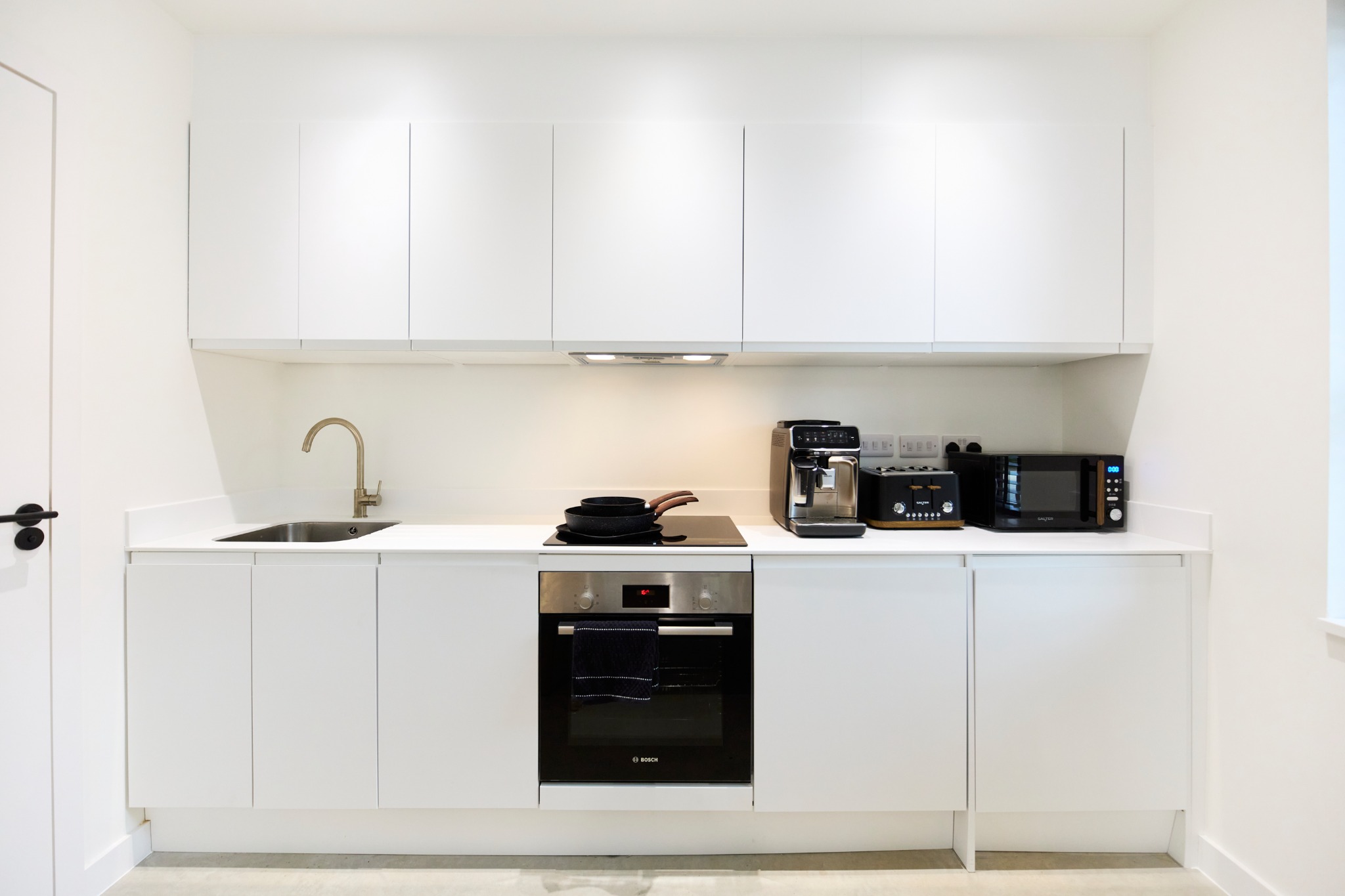 Open plan living and dining